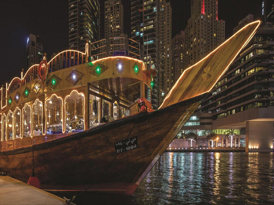 Dhow Cruise @Marina with Buffet Dinner (Ticket only)