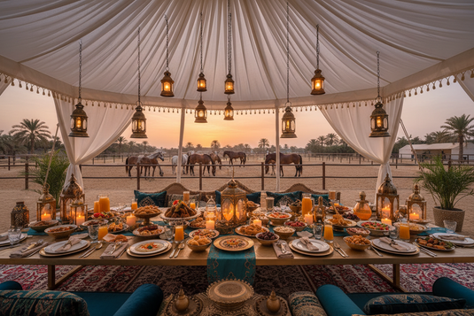 Gastronomy Iftar with Horses