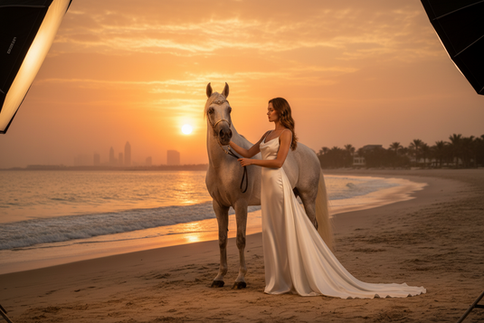 Luxury Photo Shoot with Horses 90 min — U|X Signature Club UAE