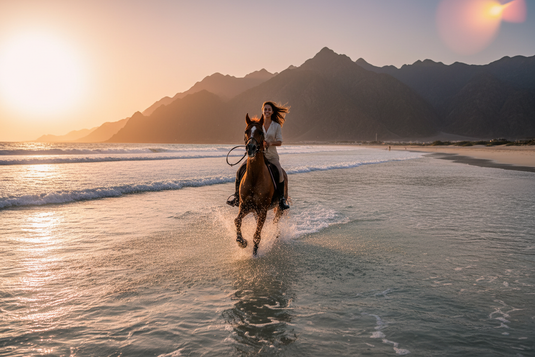 Beach Ride or Swim 10 min — U|X Signature Club Fujairah