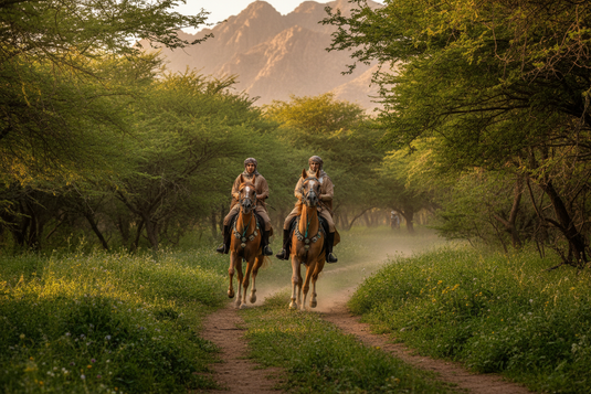 Forest Mountain Beach Horse Ride 1h — U|X Signature Club Fujairah