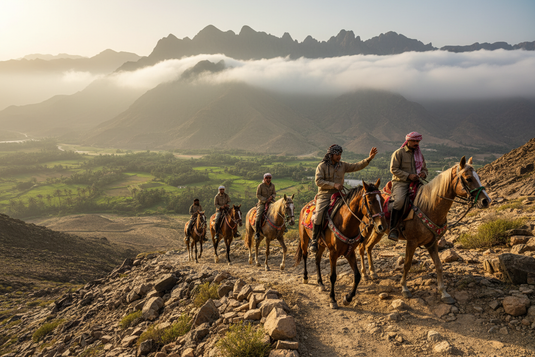 Mountain Trekking with Horses