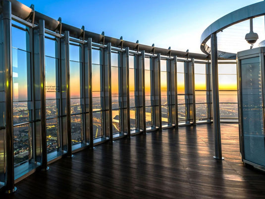 Burj Khalifa, 124e étage, heures de pointe. (Billet uniquement)