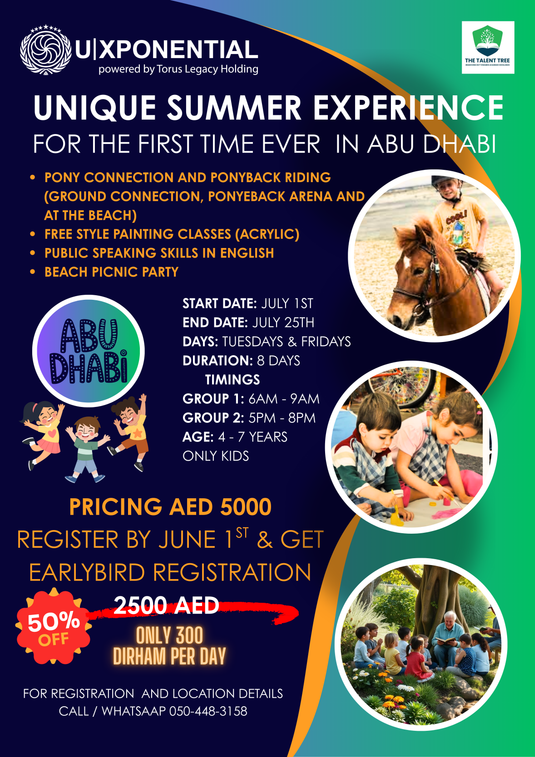 U|X ABU DHABI KIDS SUMMER CAMP