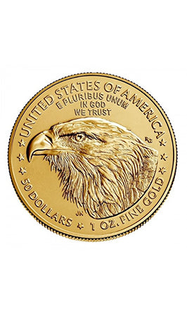 1oz Fine Gold Coin 916.7 - American Eagle BU