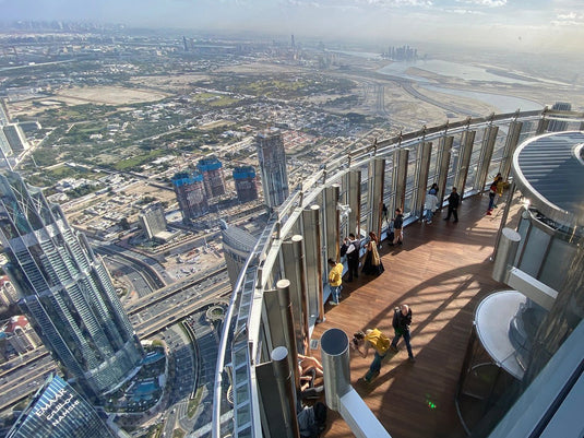 Burj Khalifa, 124e étage, heures de pointe. (Billet uniquement)