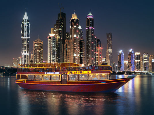 Dhow Cruise @Creek com jantar buffet (somente ingresso)