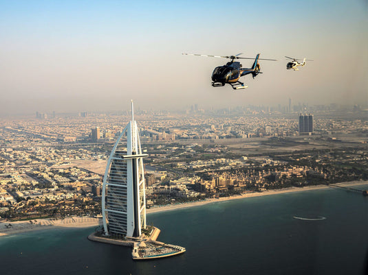 Passeio de helicóptero em Dubai (base de compartilhamento apenas de ingressos)