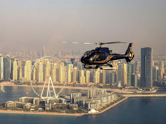 Passeio de helicóptero em Dubai (base de compartilhamento apenas de ingressos)