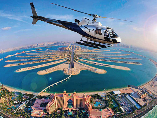 Passeio de helicóptero em Dubai (base de compartilhamento apenas de ingressos)
