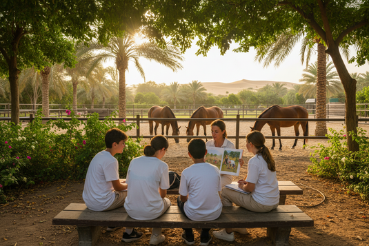 Languages Classes with Horses 10 Classes — U|X Signature Club UAE