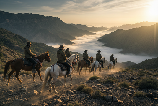 Hiking with Horses RAK Mountains — U|X Signature Club Pillar D
